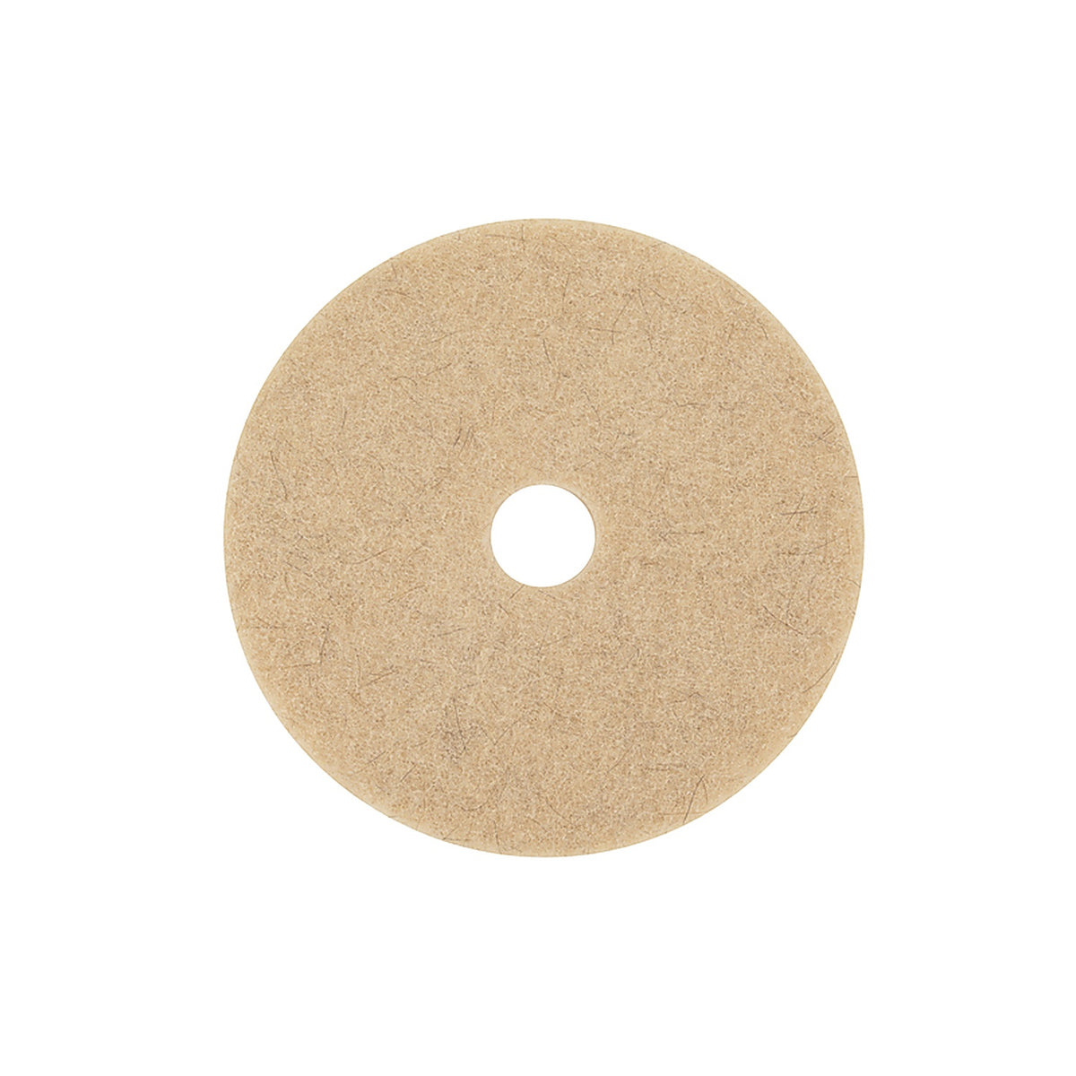 3M 3500-20 Natural Blend 20 in. Dia. Non-Woven Natural/Polyester Fiber Buffer Pad Tan