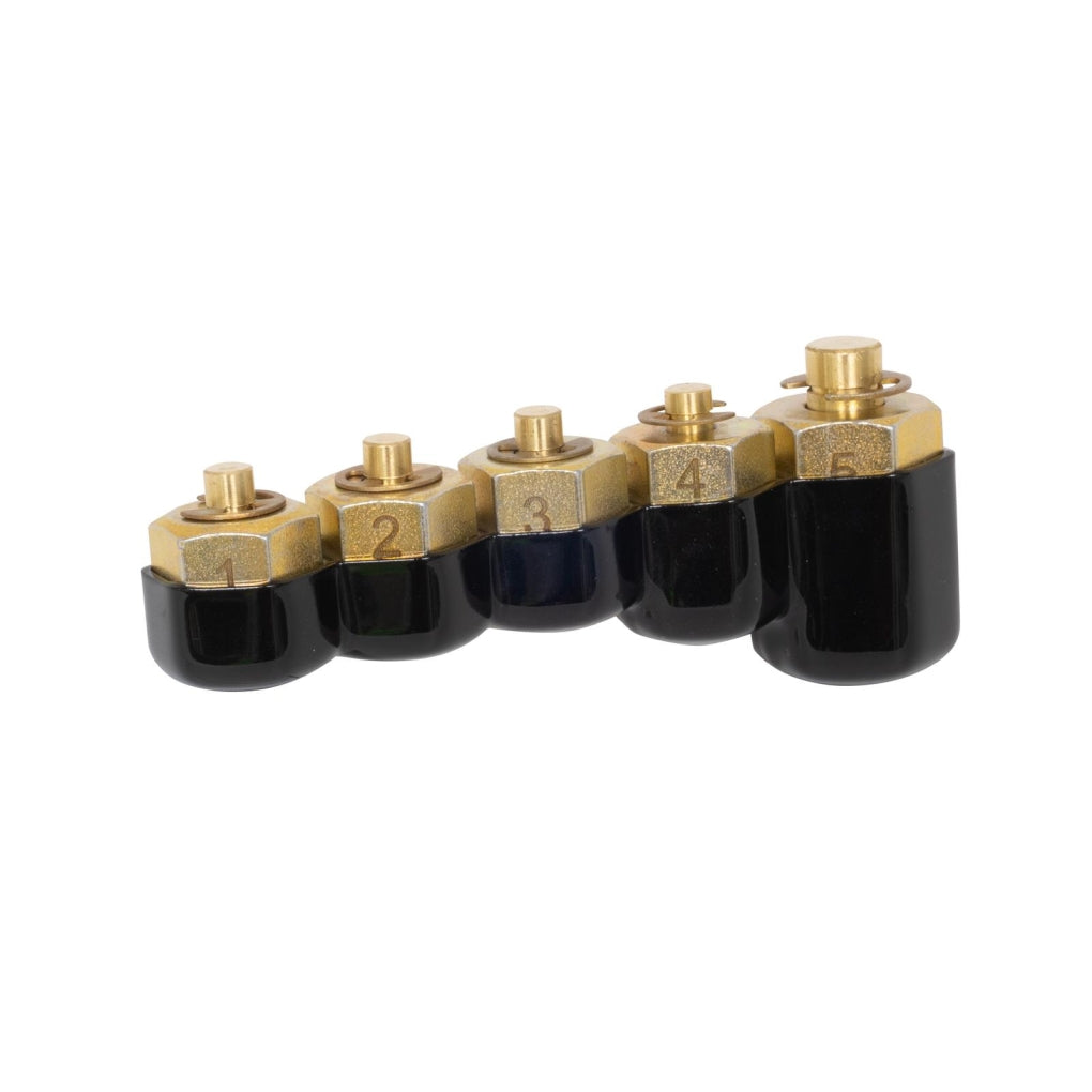Lisle - 10810 - Injector Rail Fuel Line Cap Set, 5 Piece