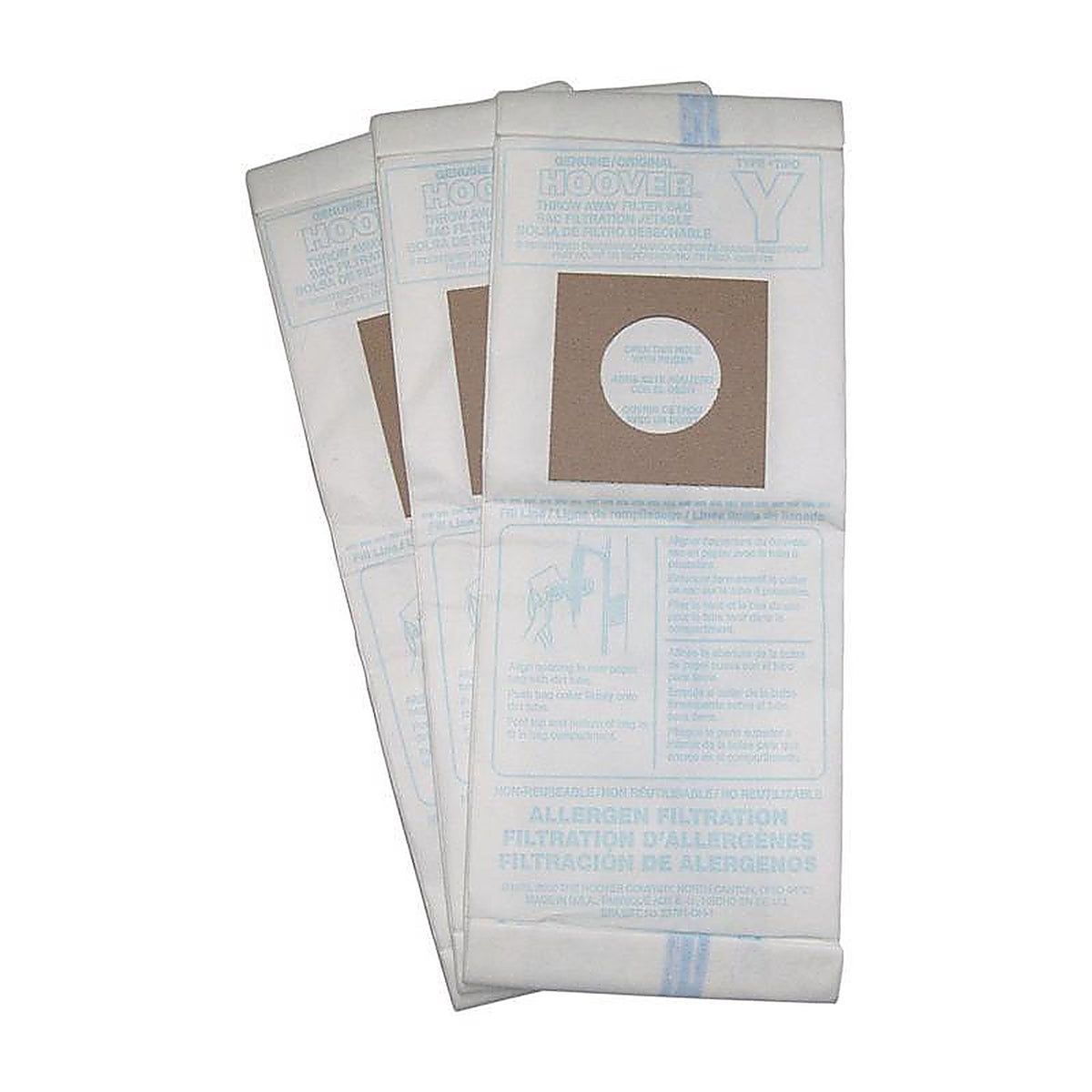 Hoover - AH13270 - Vacuum Bag 3 Pack Type Z