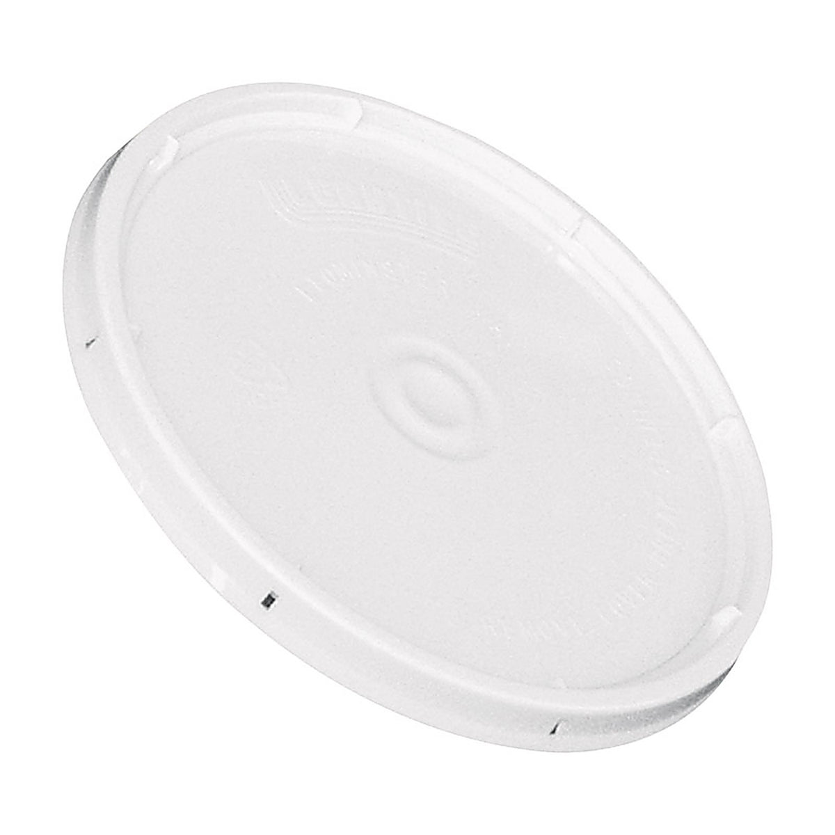 Leaktite LD2G01WH020 White 2 gal. Plastic Bucket Lid