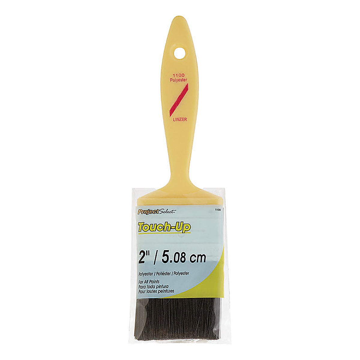 Linzer 1100-20 Project Select 2 in. W Flat Touch-Up Paint Brush