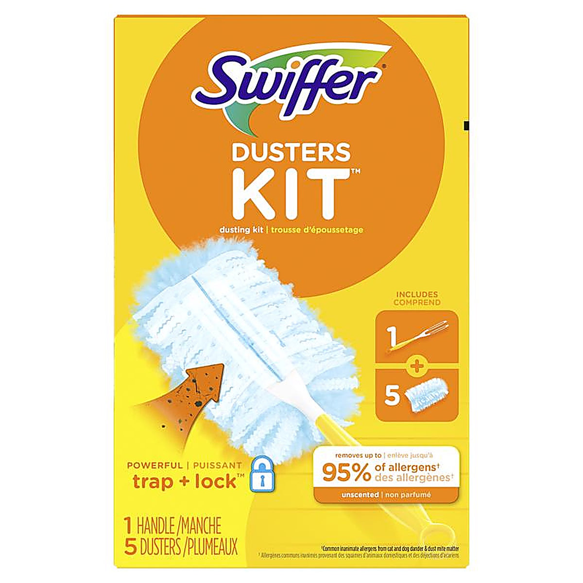 Swiffer 40509 Fiber Duster Kit 6 in. L 5/Pack