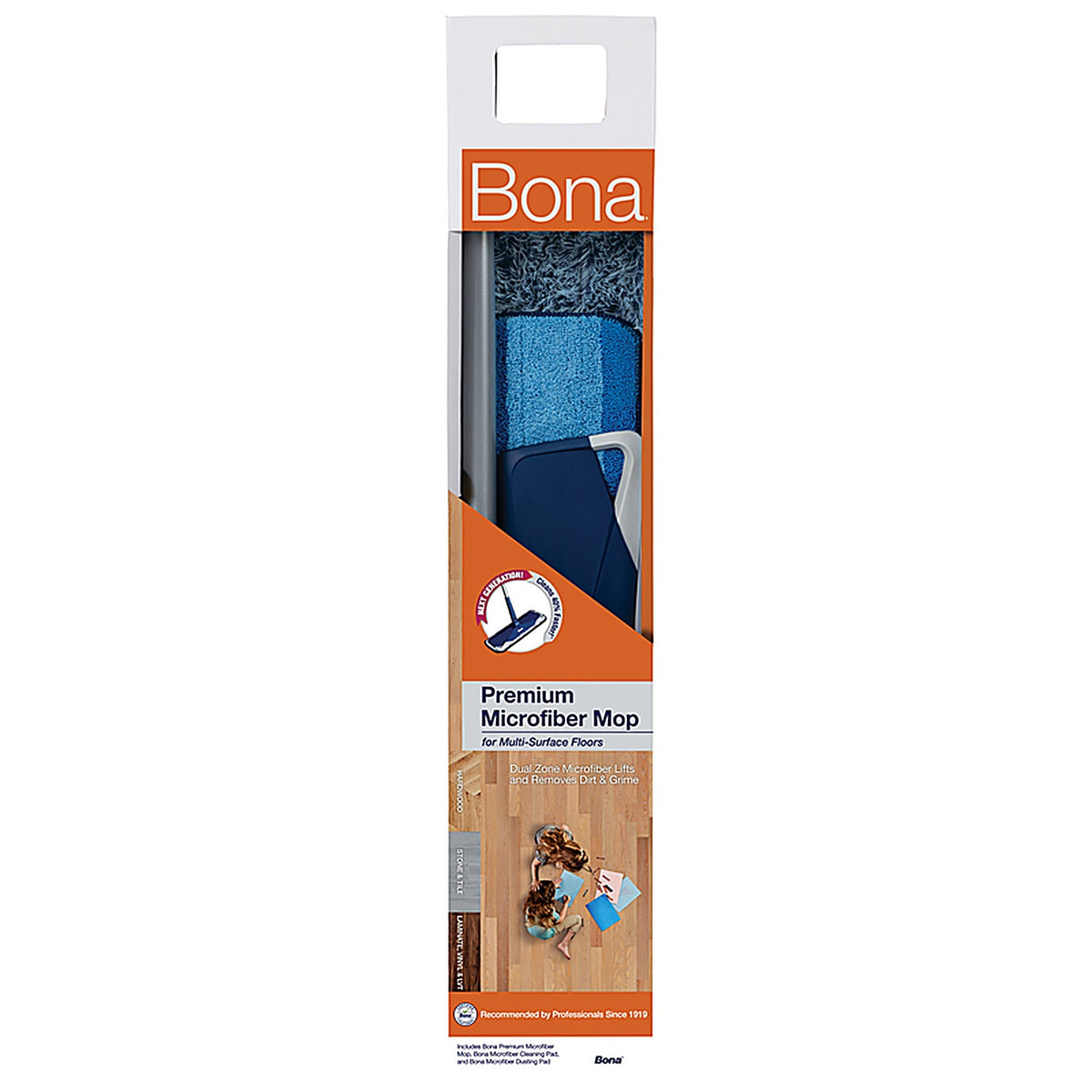 Bona WM710013432 16.5 in. W Flat Mop