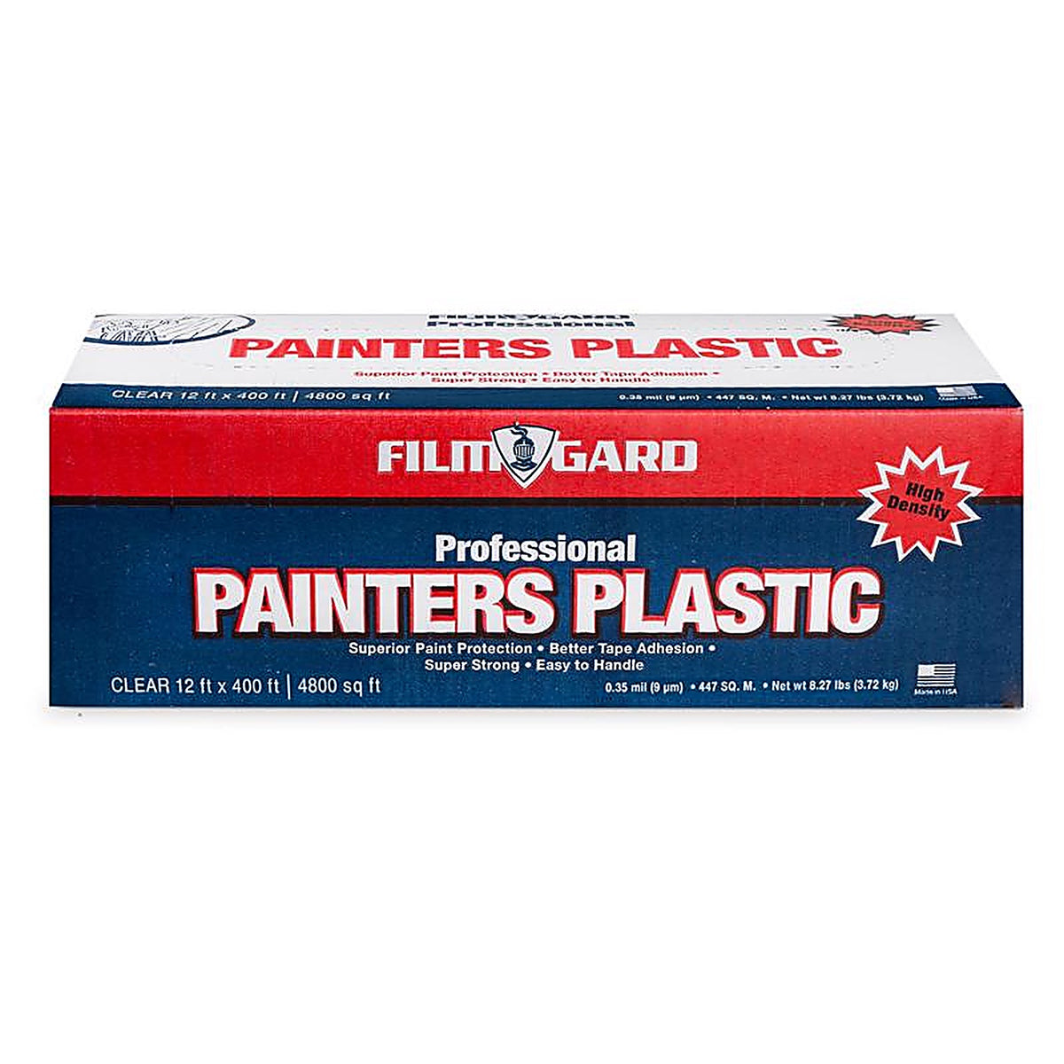 Film-Gard 626263 12 ft. W x 400 ft. L x 0.35 mil Painters Plastic Sheeting