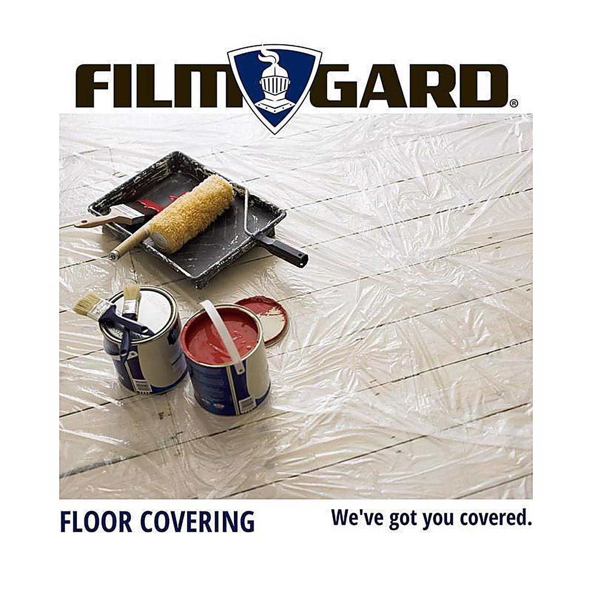 Film-Gard 626260 9 ft. W x 400 ft. L x 0.36 mil Painters Plastic Sheeting