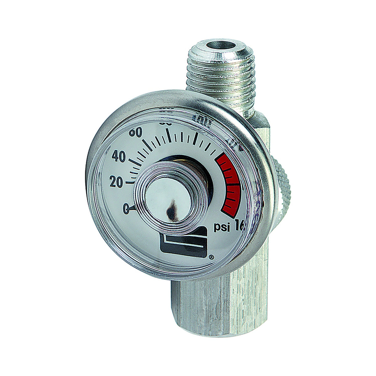 Tru-Flate TRFL41135 Steel Air Line Regulator with Gauge 1/4 in. NPT 150 psi 1 pc