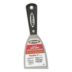 Hyde - 02350 - Black & Silver 3 In. W Carbon Steel Chiseled-Edge Paint Scraper