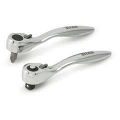 Titan - 11203 - Offset Micro Bit Driver and Ratchet Set, 2pc