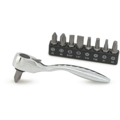 Titan 11205 Offset Micro Bit Driver With Bits