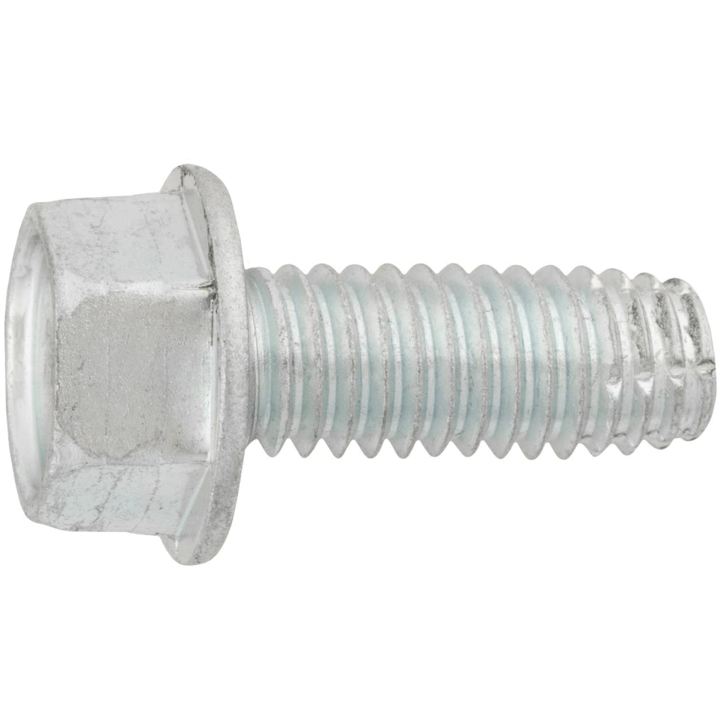 Auveco 11295 3/8in. 16 X 1in. Indented Hex Washer Head Type F Zinc