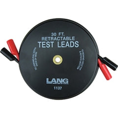 Lang - 1137 - Retractable Test Leads, 2 Leads X 30-Ft.