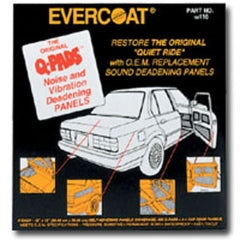Evercoat 116 Q-Pads 12 inch x 12 inch 6/Pack