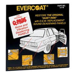 Evercoat 117 Q-Pads 16 inch x 16 inch 4/Pack