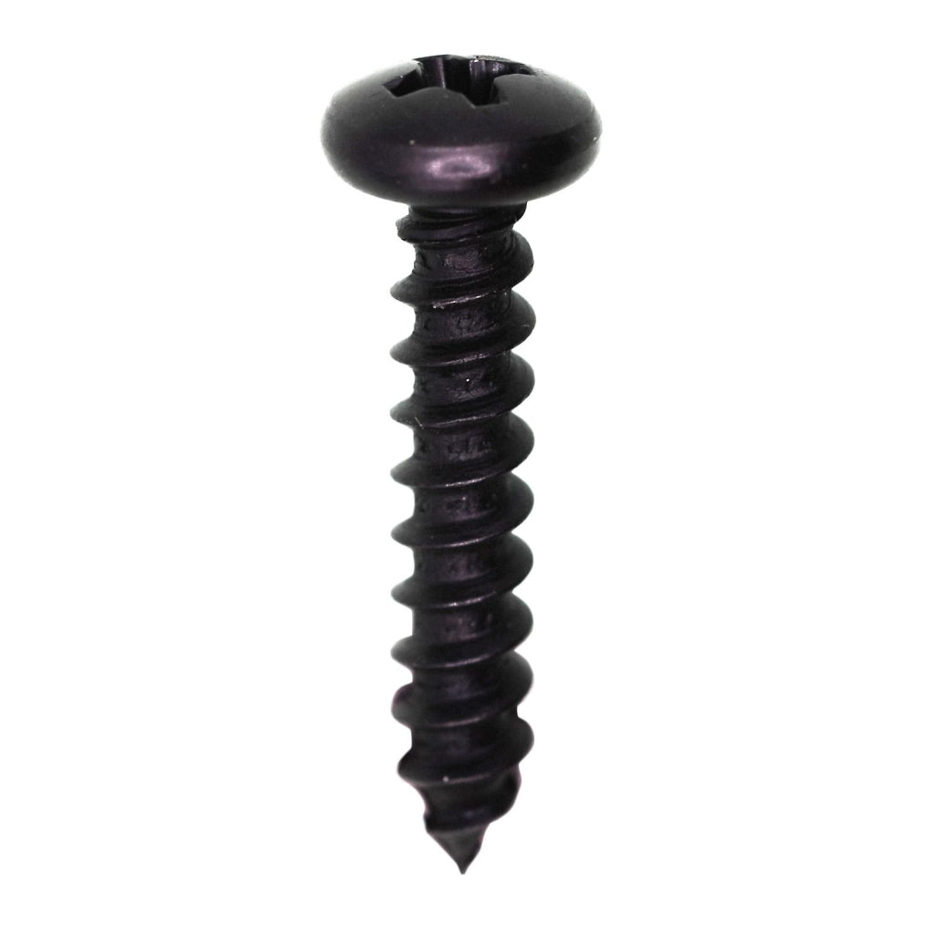 Auveco 11923 #10 X 1in. Phillips Pan Head Tapping Screw Black Oxide