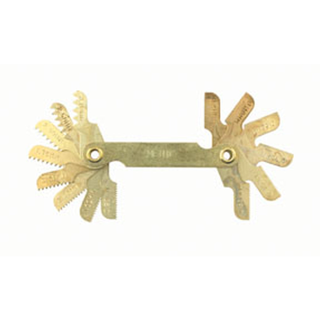Irwin - 12016 - 16 - Leaf Metric Thread Pitch Gauge, Carded