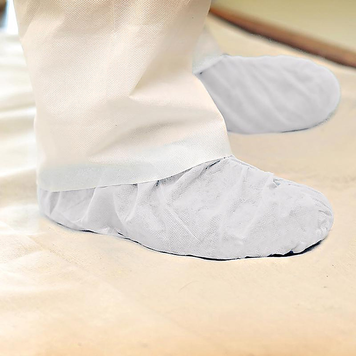 Supertuff - 04501/24 - Unisex Polypropylene Shoe Guards White One Size Fits Most Waterproof 1 Pair