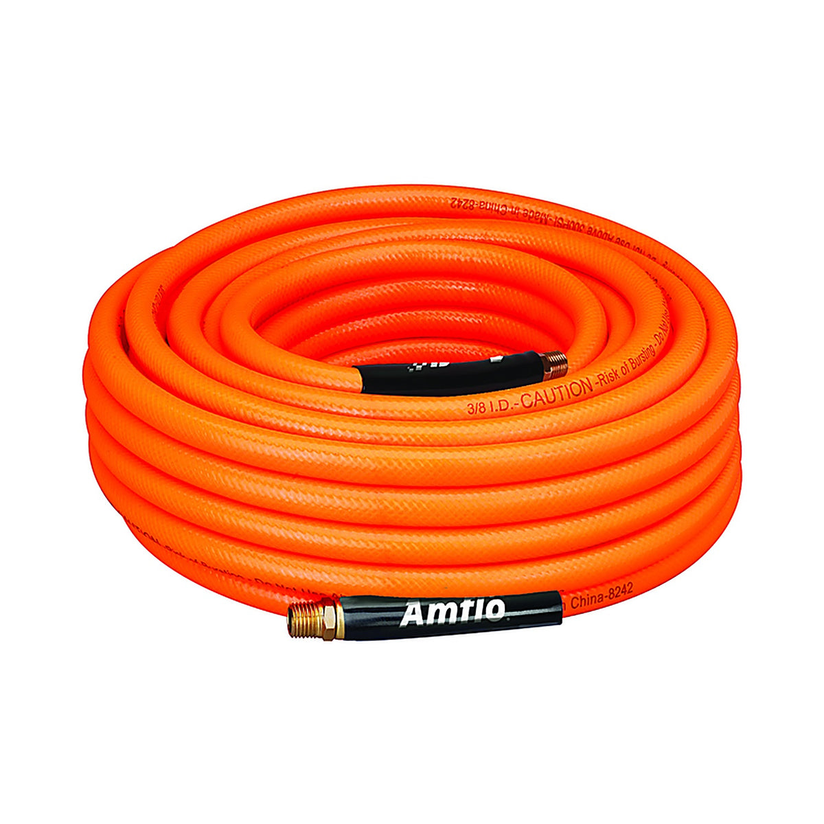 Amflo AMFL57625A 25 ft. L X 3/8 in. D Polyvinyl Air Hose 300 psi Orange