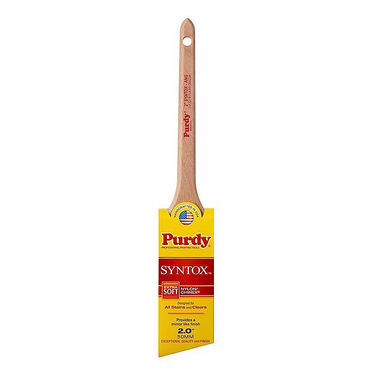 Purdy 144403620 Syntox 2 in. Angle Trim Paint Brush