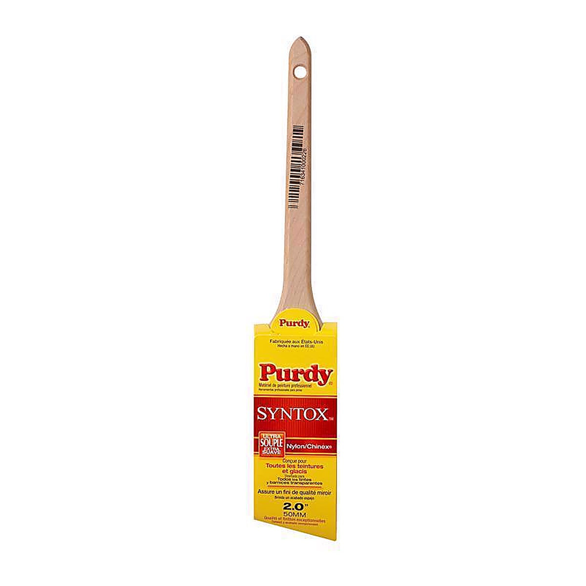 Purdy 144403620 Syntox 2 in. Angle Trim Paint Brush