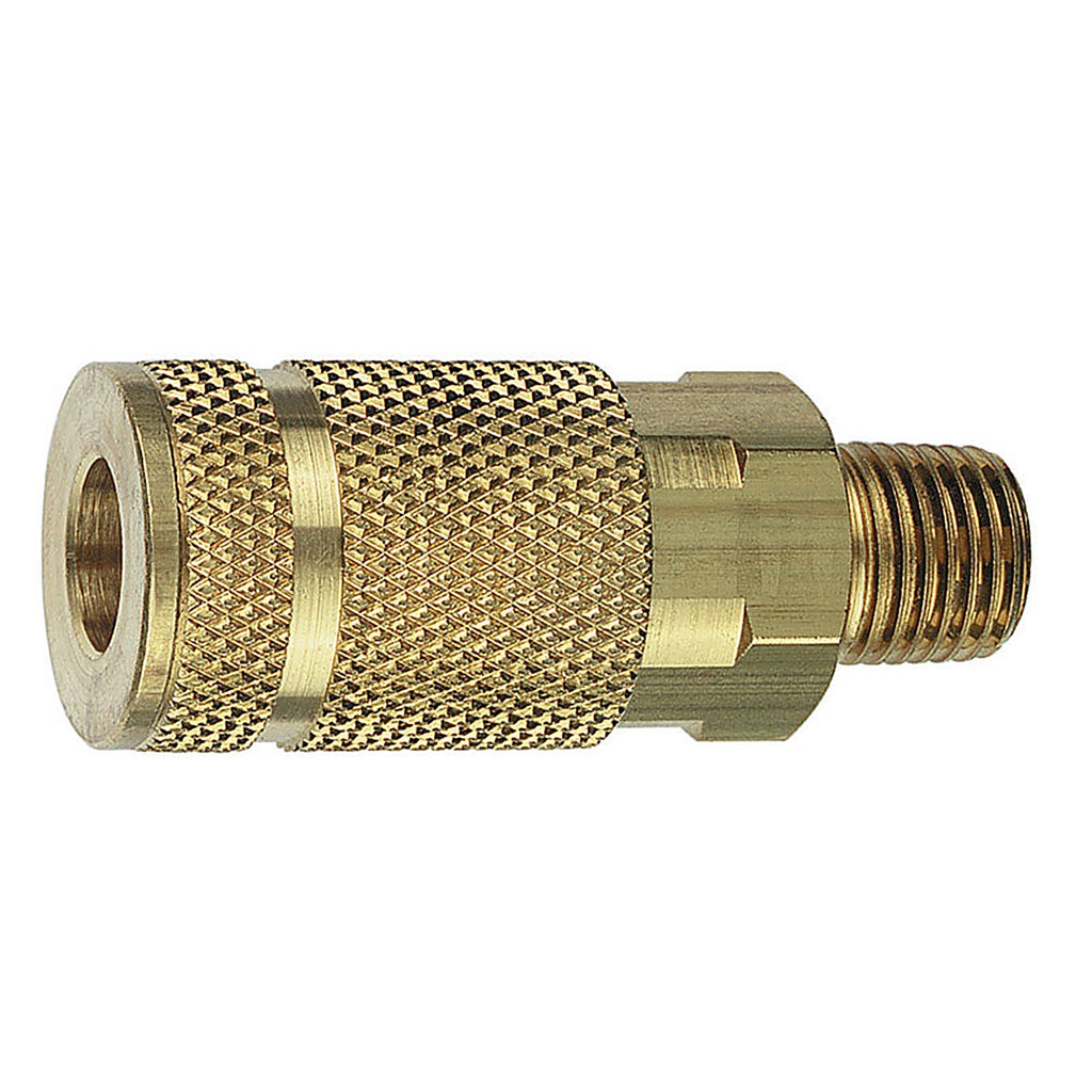 Tru-Flate TRFL13325 Brass Quick Change Coupler 1/4 in. Male 1 pc