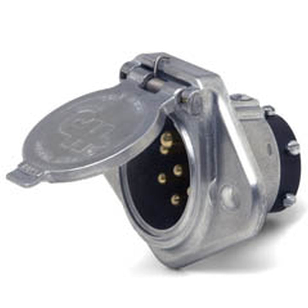 Cole Hersee 12063-01 7-pole Socket with Split Pins