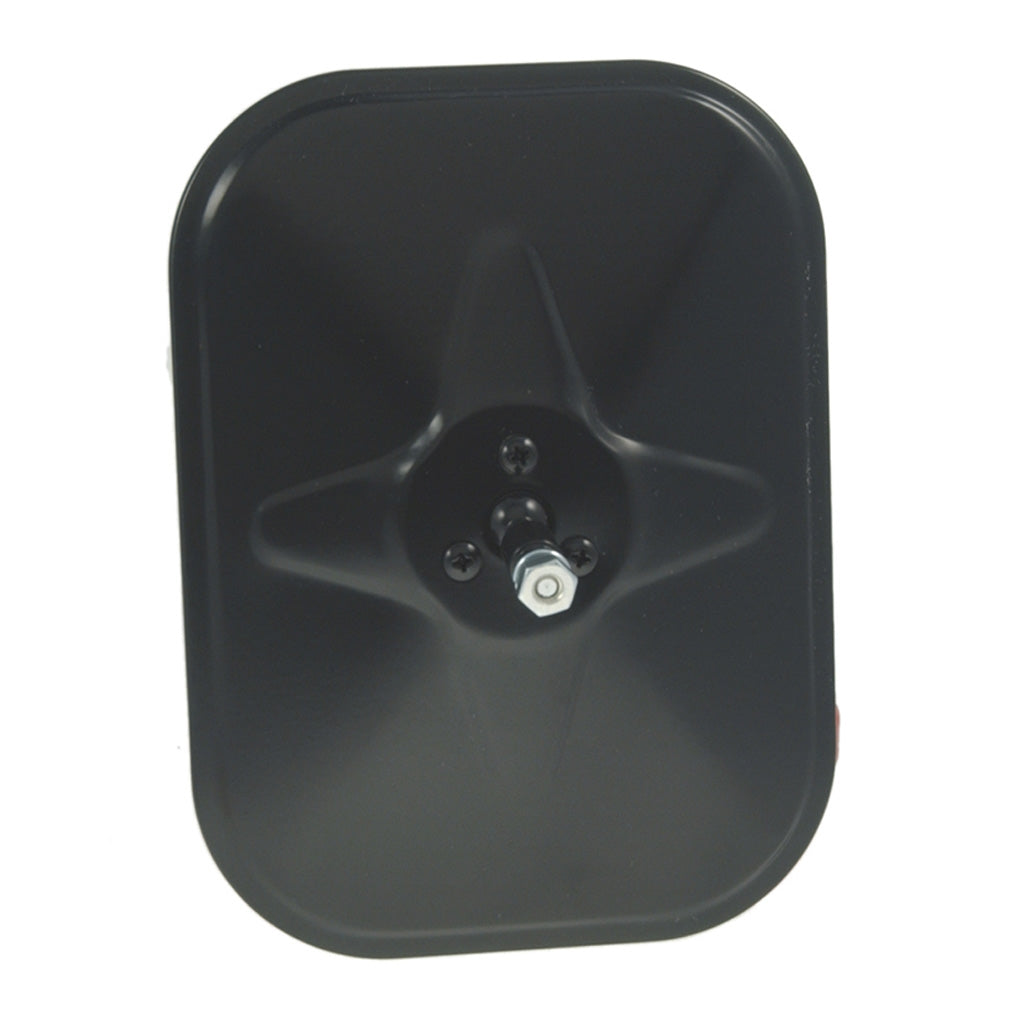 Grote 12072 Rolled-Rim Mirror with Ball Swivel
