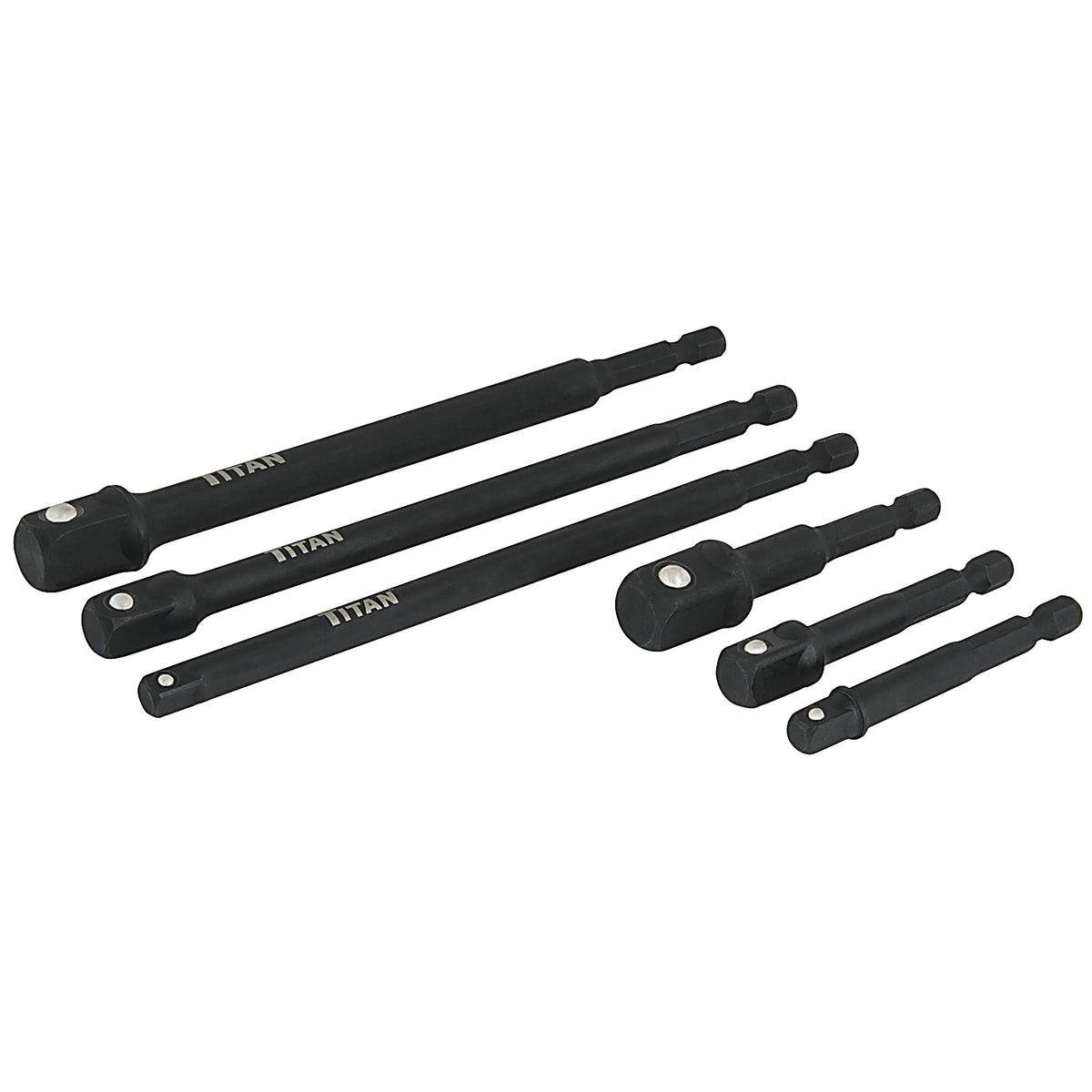 Titan 12087 6 Pc. Impact Socket Adapter Set