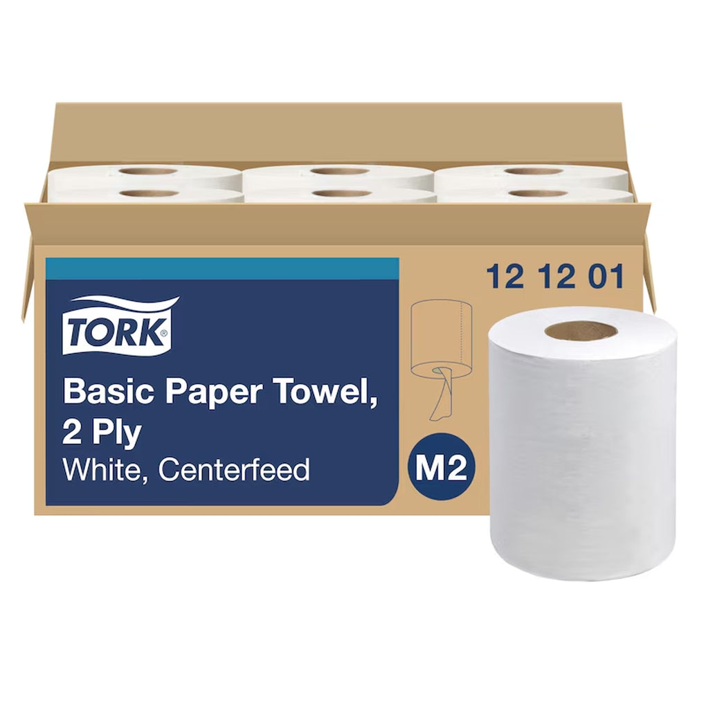 Tork/Essity 121201 Tork Advanced Hand Towel Centerfeed, 6 per case