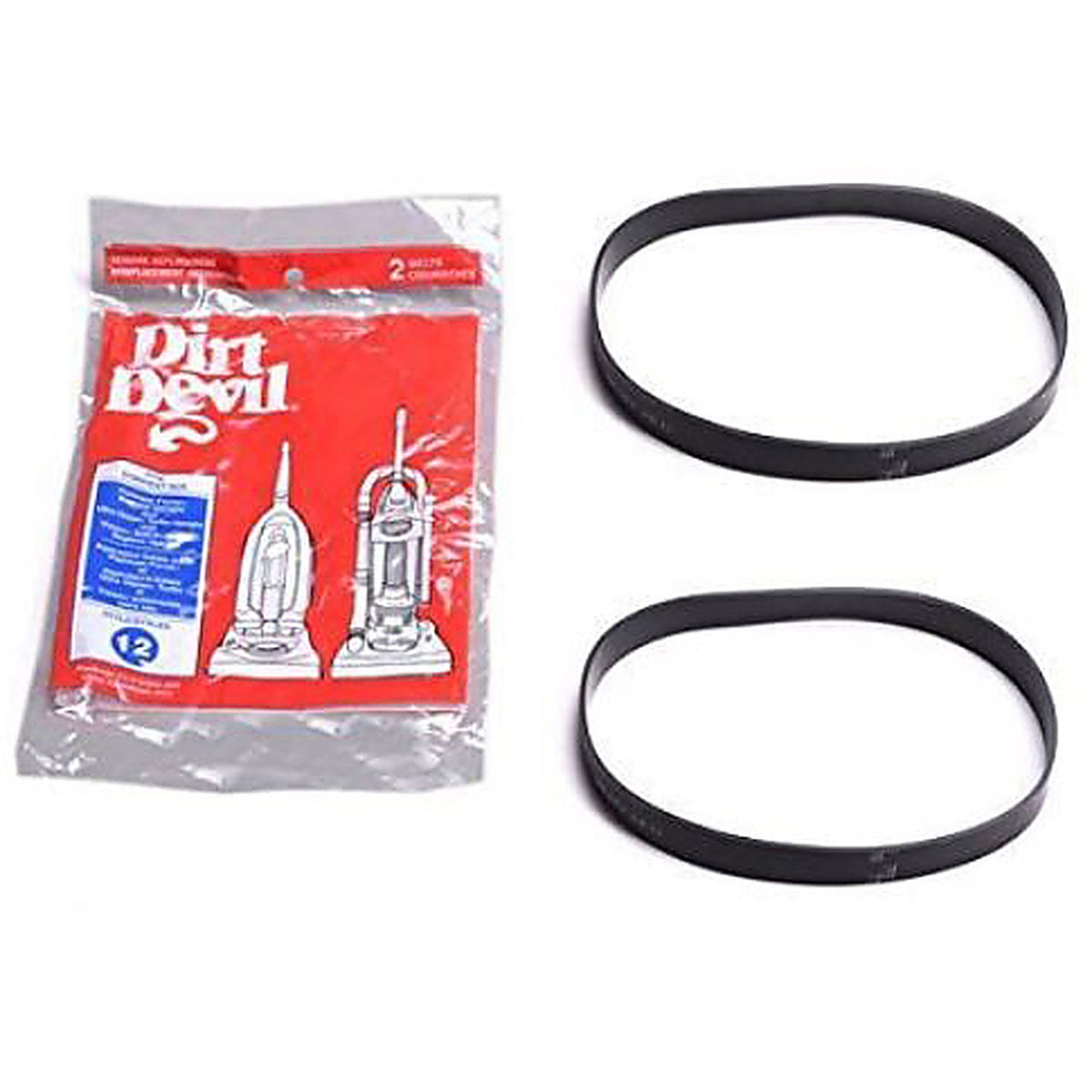 Dirt Devil - 3910355001 - Vacuum Belt for Ultra Corded Hand Vacuums 2 Pack Style 12