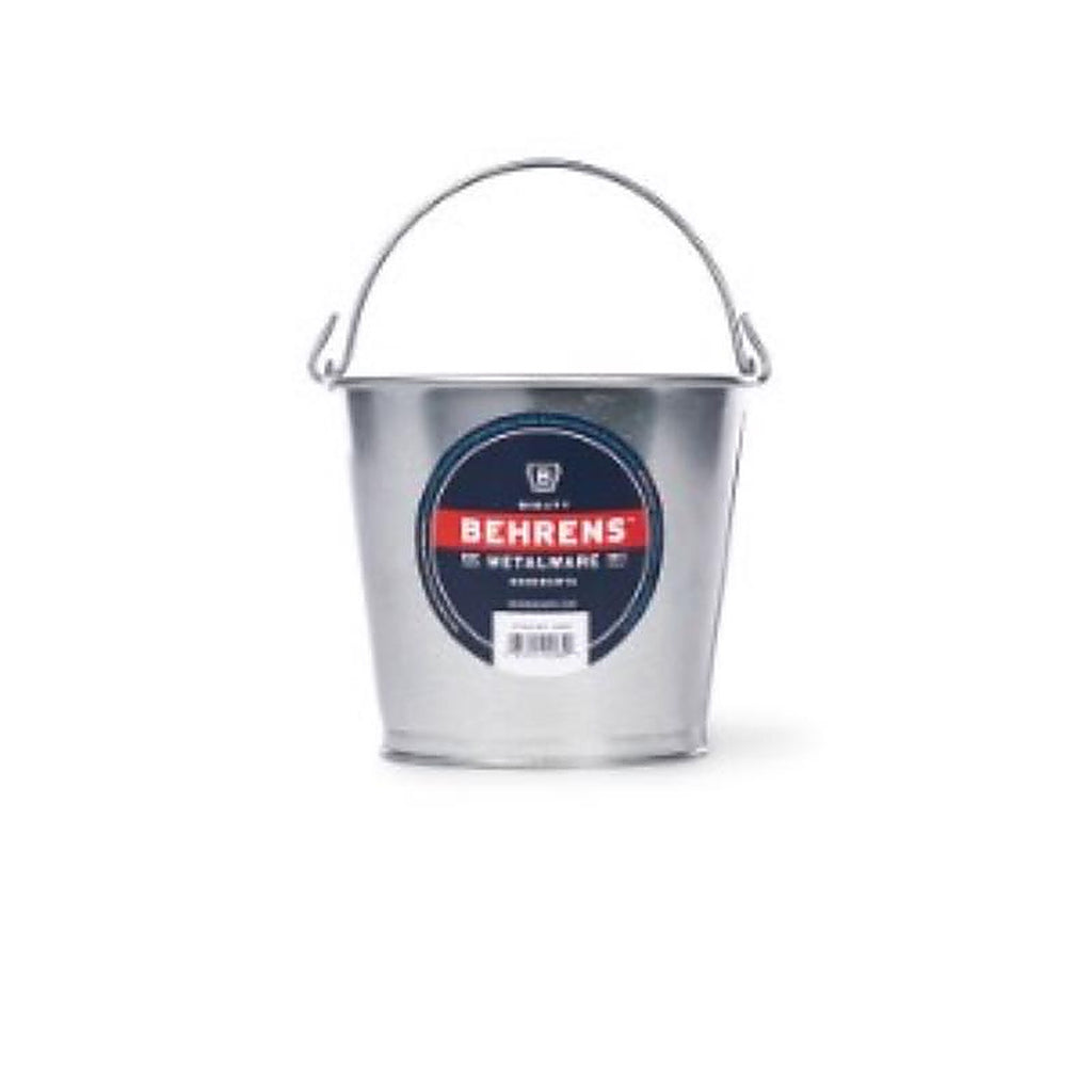 Behrens G100 2 qt. Galvanized Pail Gray