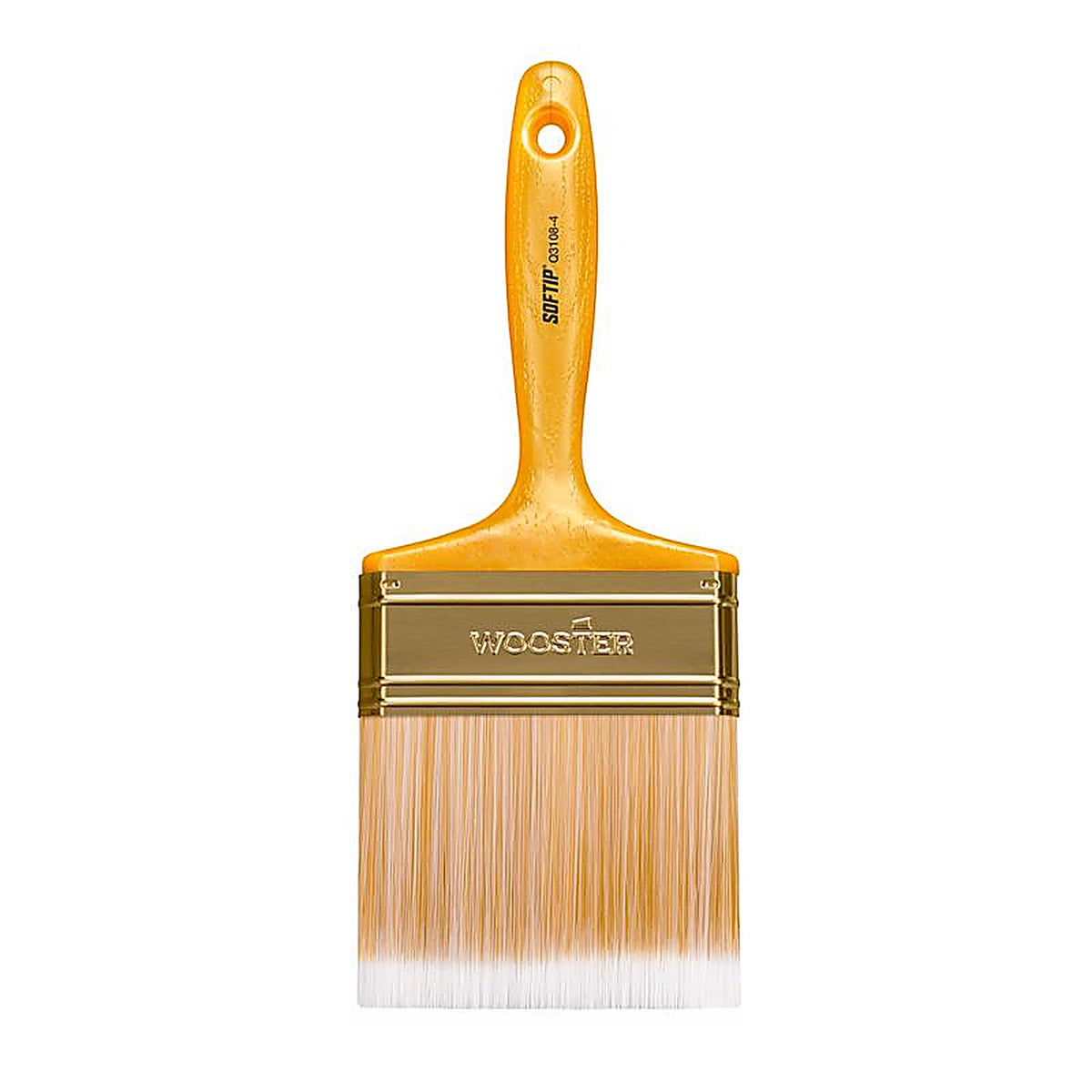 Wooster Q3108-4 Softip 4 in. W Flat Paint Brush