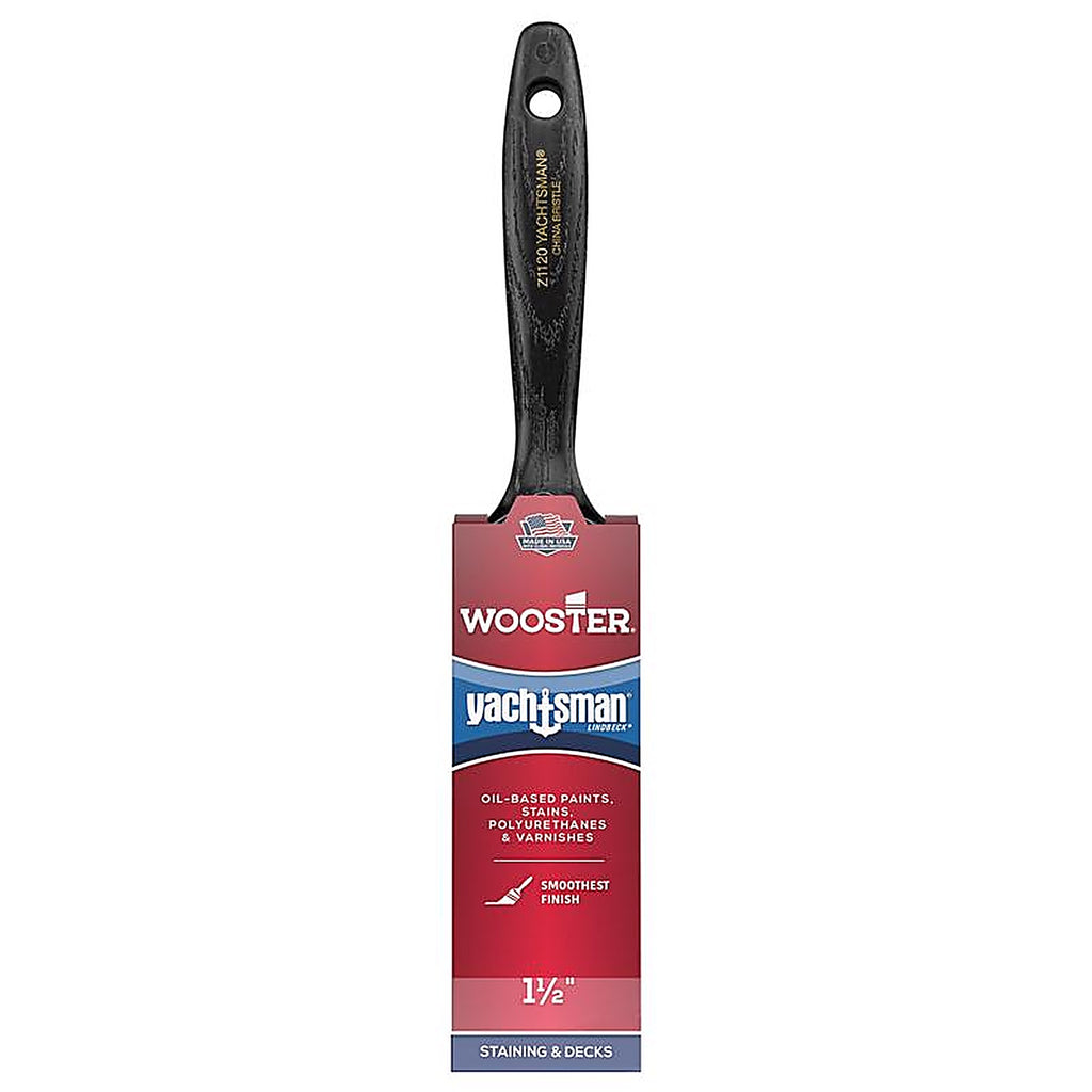 Wooster - Z1120-11/2 - Yachtsman 1-1/2 In. Flat Paint Brush