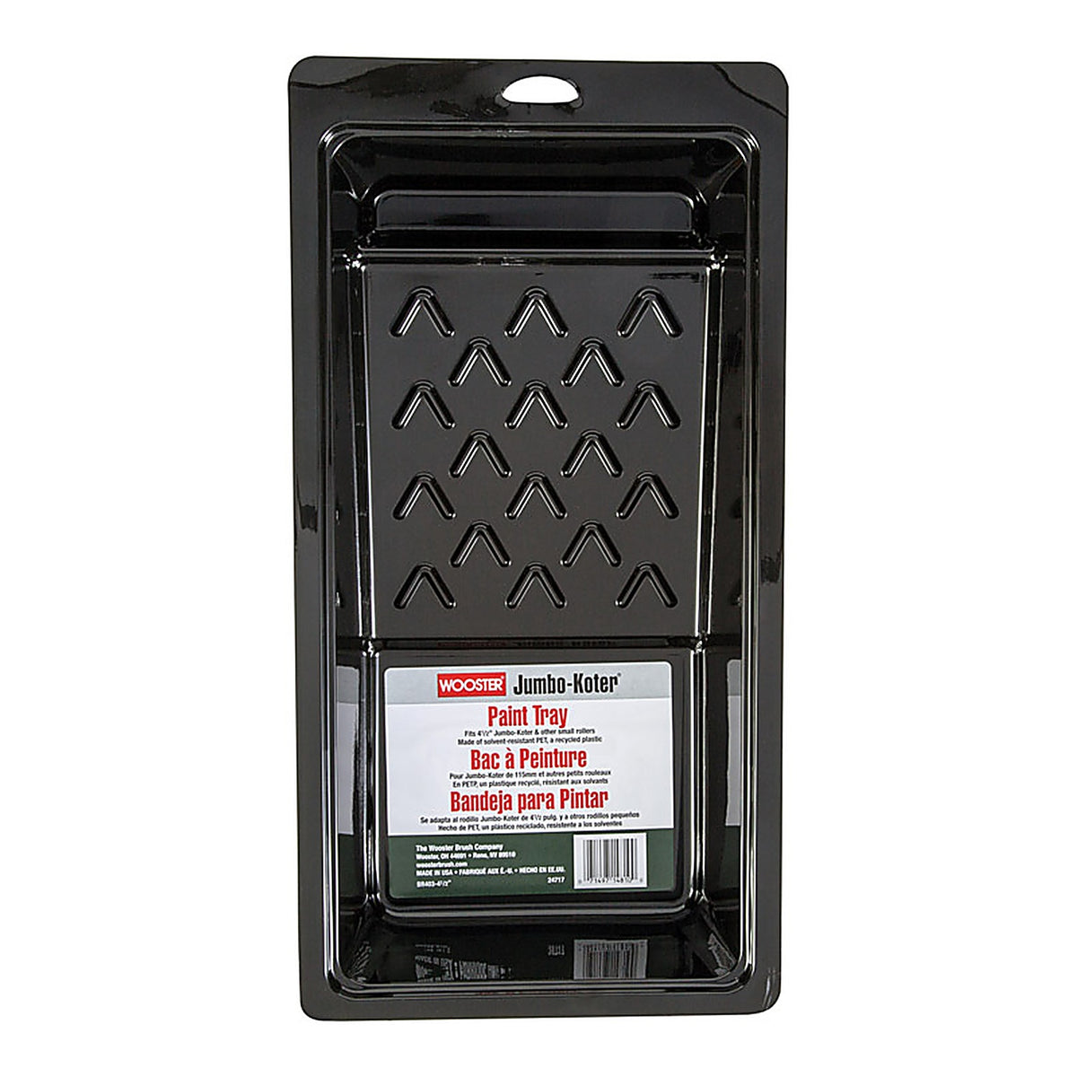 Wooster BR403-41/2 Jumbo-Koter Plastic 7-1/4 in. W x 15 in. L 1/2 qt. Paint Tray