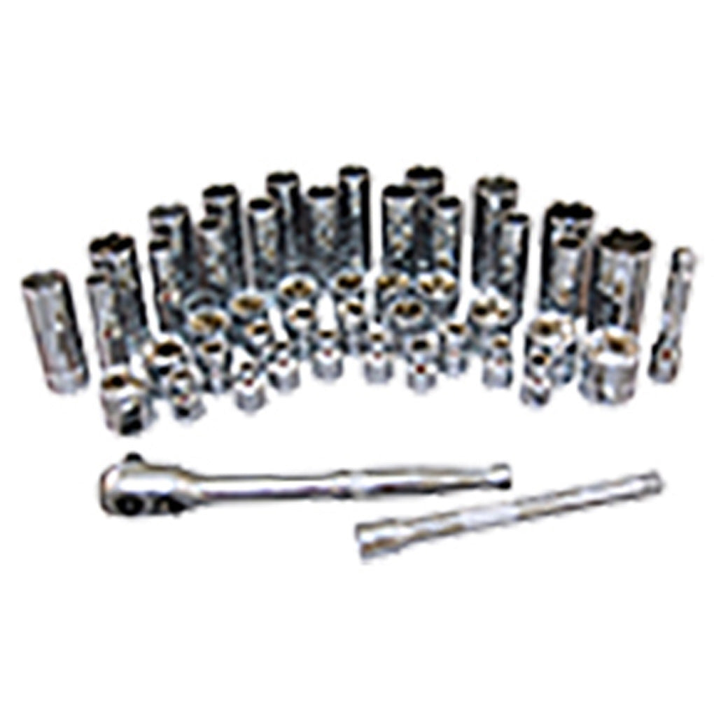 ATD 12451A 47/pc 3/8in. Drive 6-Point SAE & Metric Pro Socket Set