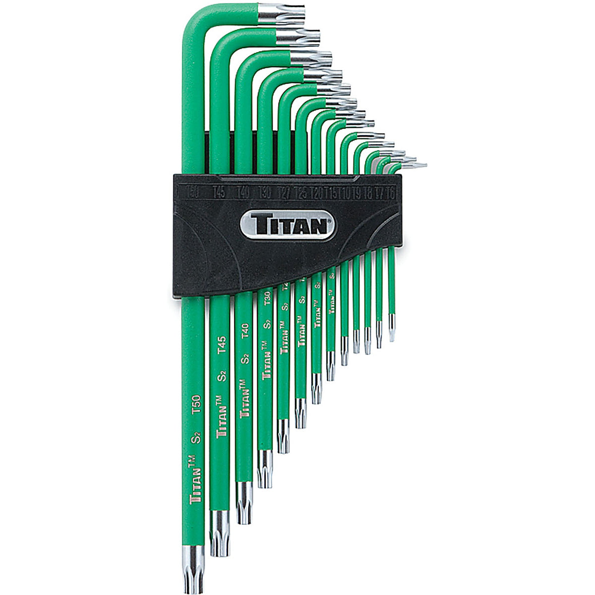 Titan 12715 Extra-Long Arm Tamper Resistant Star Key Set