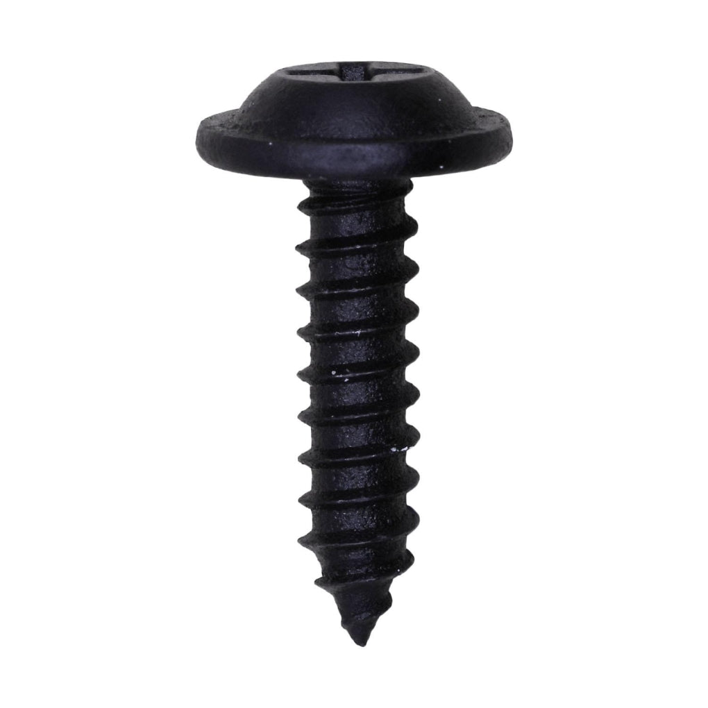 Auveco 12953 Phillips Flat Washer Head Tapping Screw #10 X 3/4in. Black