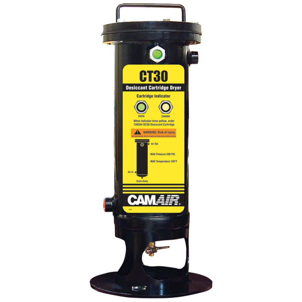 DeVilbiss 130501 CamAir CT30 Series Desiccant Air Dryer/Filter System with Stand Base