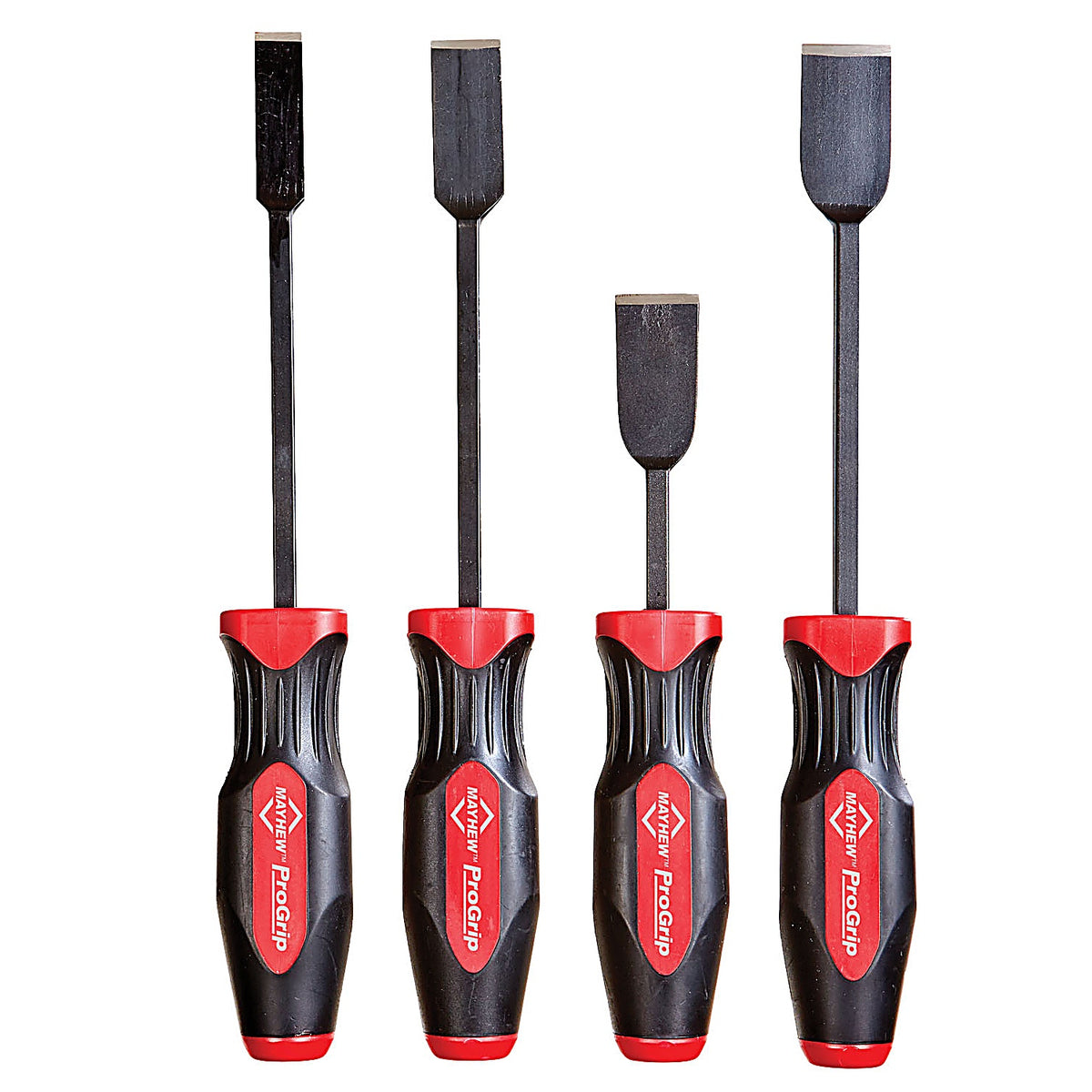 Mayhew Tools 13082 4Pc. PROGRIP Straight Scraper Set