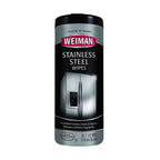 Weiman - 92 - Fresh Clean Scent Stainless Steel Cleaner 30 Pack Wipes