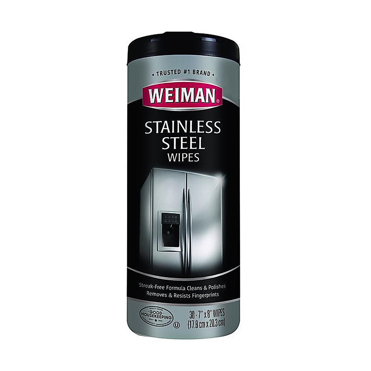 Weiman - 92 - Fresh Clean Scent Stainless Steel Cleaner 30 Pack Wipes