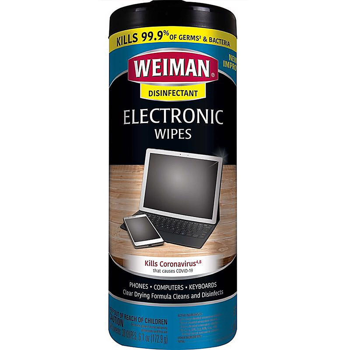 Weiman - 93A - Electronic Wipes 30 Pack Wipes