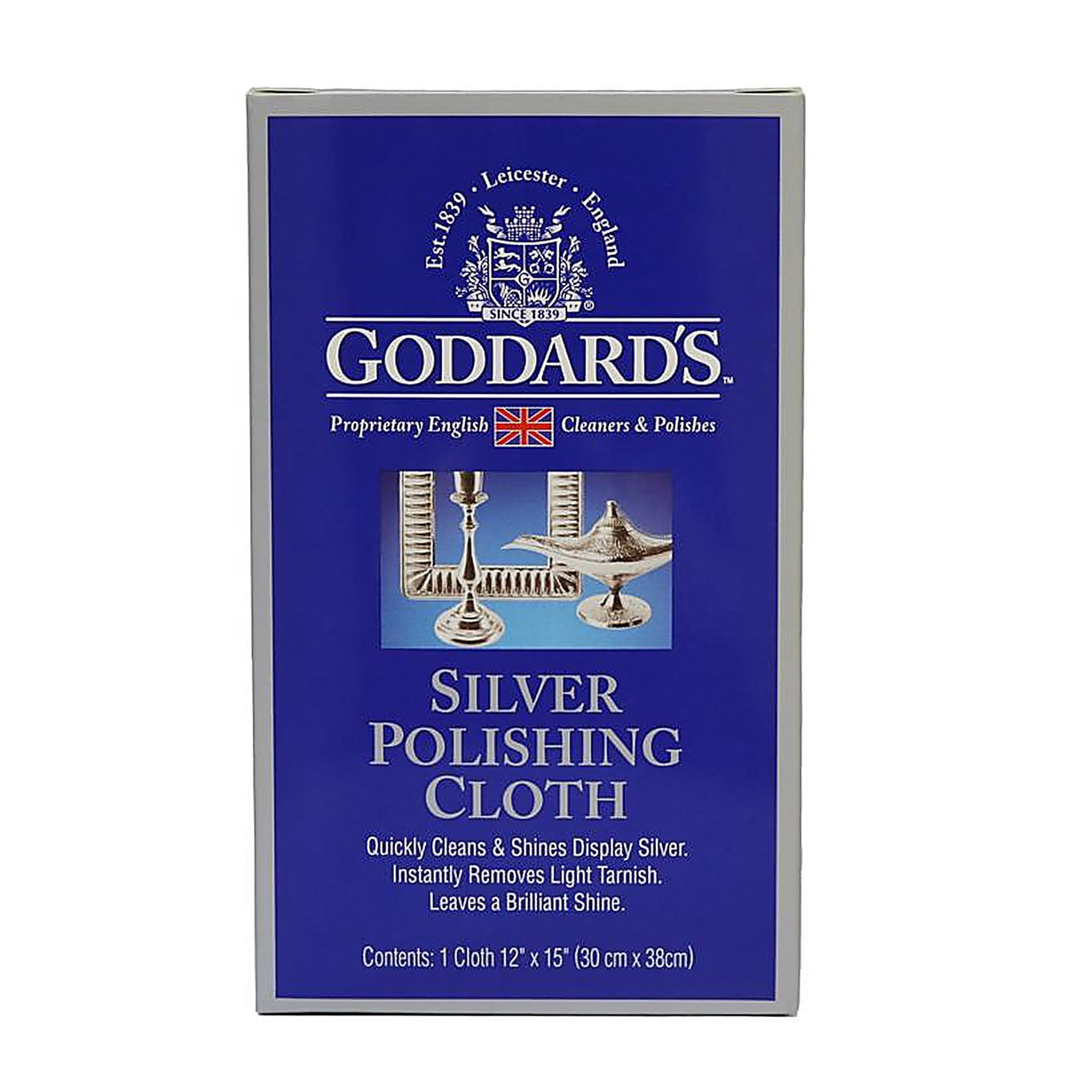 Goddards - 707684 - Mild Scent Silver Polish 1 Wipes Cloth