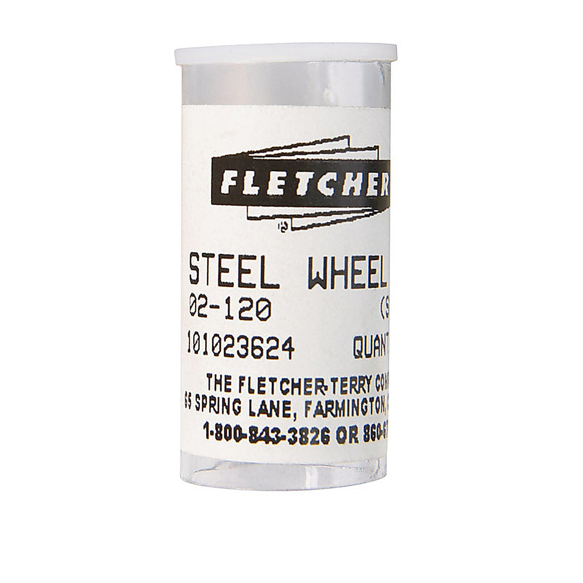 Fletcher-Terry 02-120 Steel Single Edge Glass Cutting Wheel 1/8 in. L 10 pc