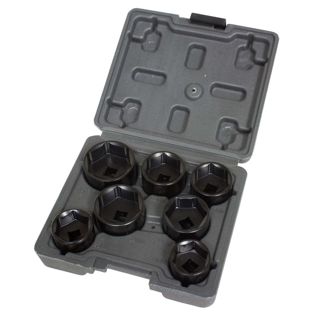 Lisle - 13270 - 7 Piece Low Profile Filter Socket Set