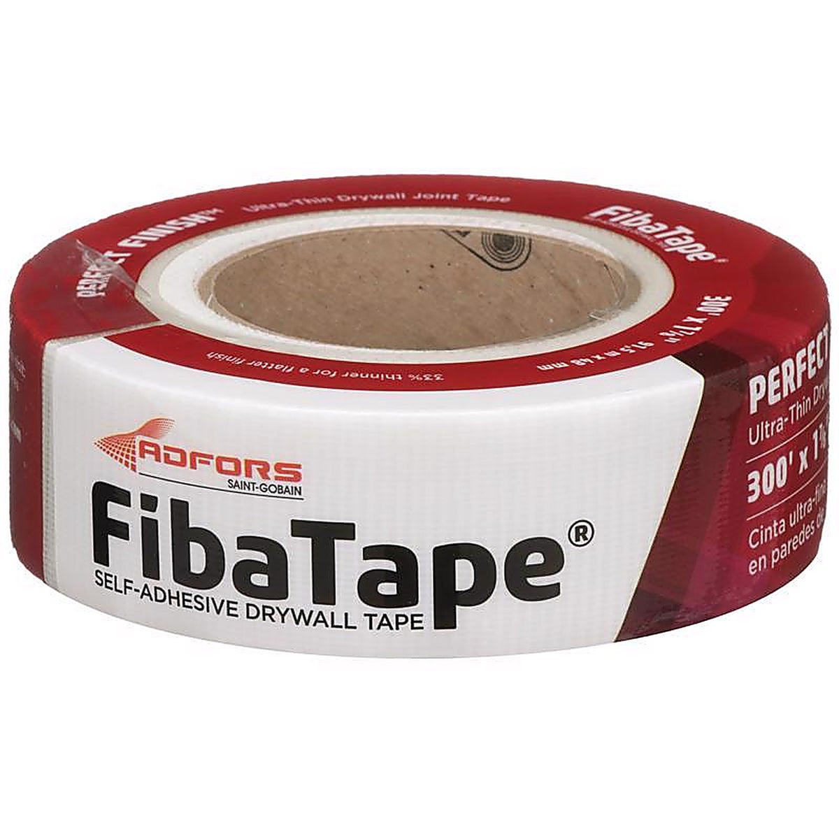 Saint-Gobain FDW8654-U Fiba Tape 300 ft. L X 1-7/8 in. W Fiberglass Mesh White Self Adhesive Drywall Joint