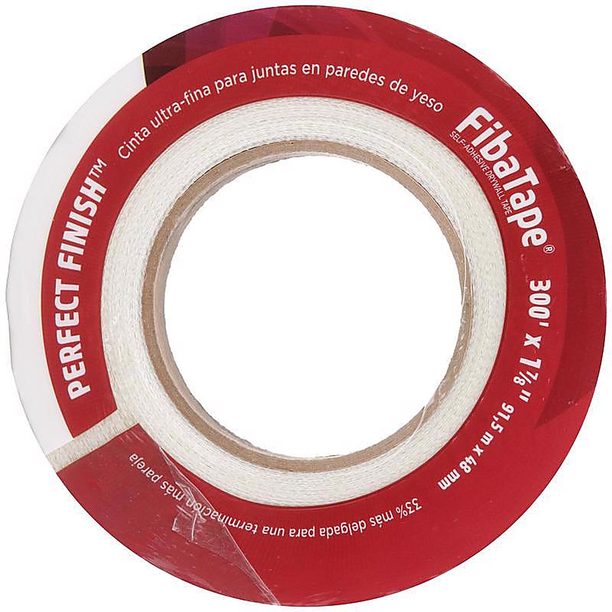 Saint-Gobain FDW8654-U Fiba Tape 300 ft. L X 1-7/8 in. W Fiberglass Mesh White Self Adhesive Drywall Joint