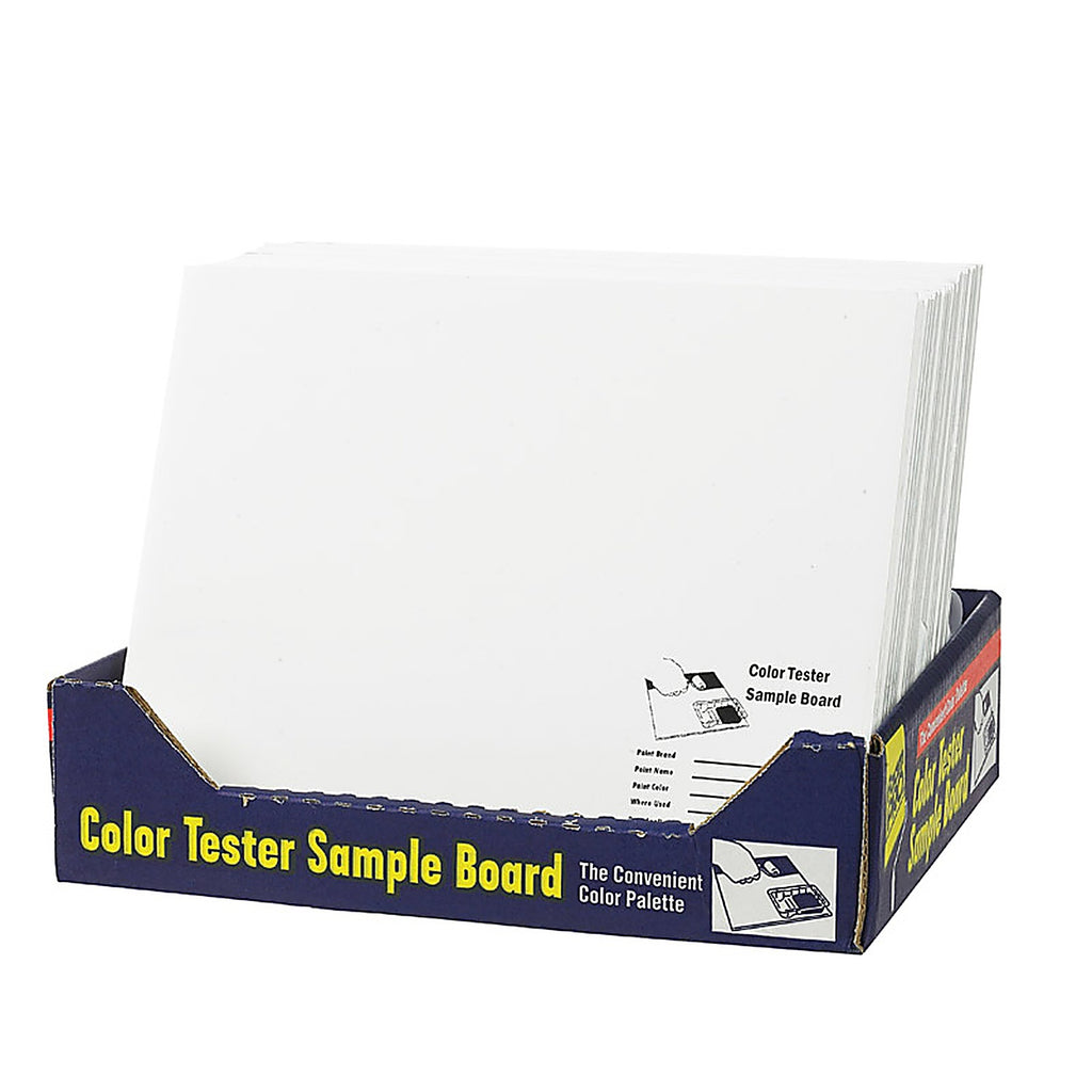 FoamPro 120 10 in. W x 12 in. L White Foam Core Color Test Sample Board