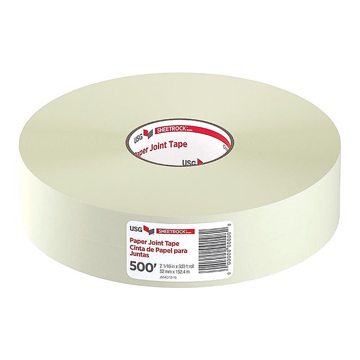 Sheetrock 382198 500 ft. L X 2-1/16 in. W Paper White Joint Tape