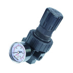 Tru-Flate TRFL24404 Plastic Compact Regulator with Gauge 1/4 in. NPT 160 psi 1 pc
