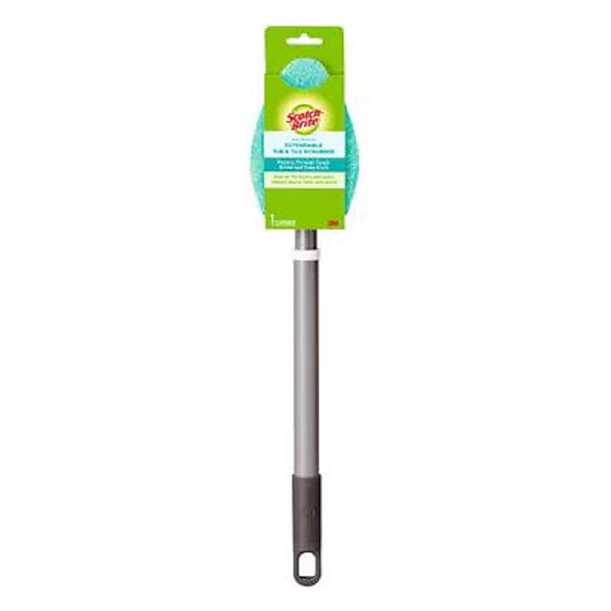 3M 549X-4 Scotch-Brite Non-Scratch Shower Scrubber For Bath and Tile 1 pk